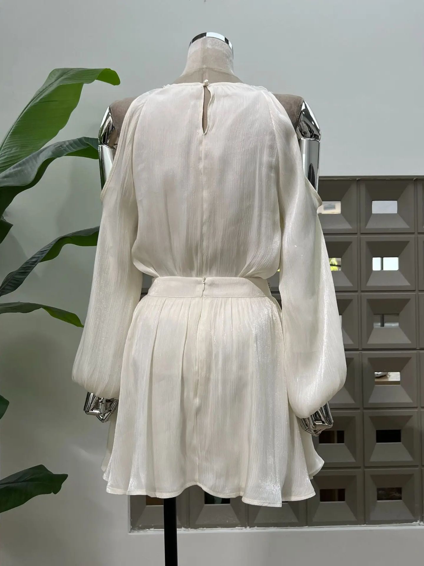 Gaun Wanita Dua Potong Atasan  - Blouse Off Shoulder ulasan dan harga