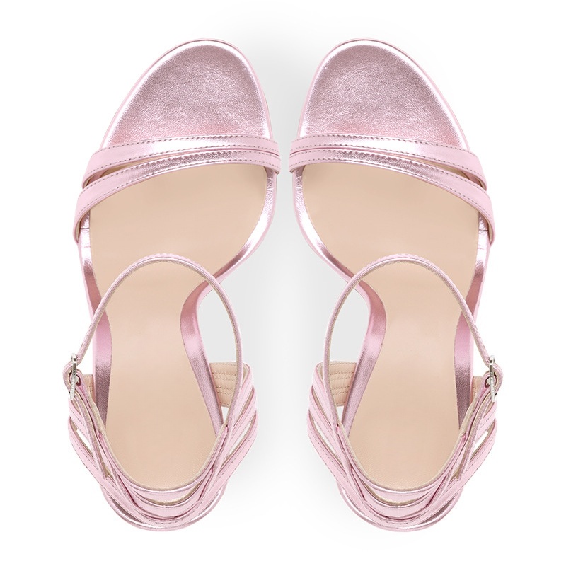 Sandal Hak Tinggi Bertali, Uju - Sandal Strappy Heeled ulasan dan harga